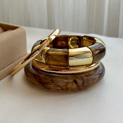 دستبند رزین مصری ۴ تیکه ۰۶