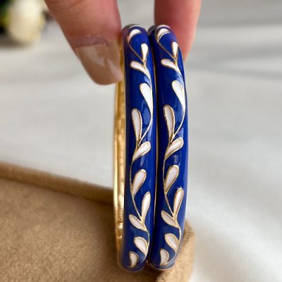 دستبند میناکاری ابی نیل