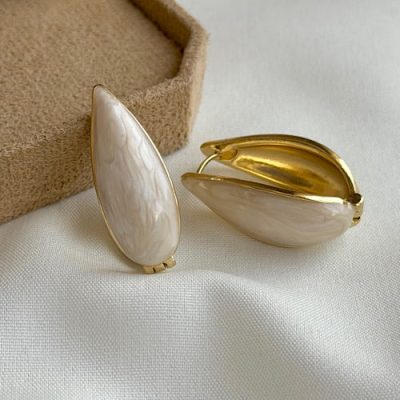 گوشواره صدفی لنزا