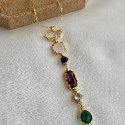 گردنبند مولتی کالر کندل